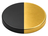 Matte Black/Brushed Gold PVD